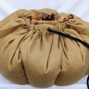 KOsCHino Kochkissen Cognac Fischgrät Groß