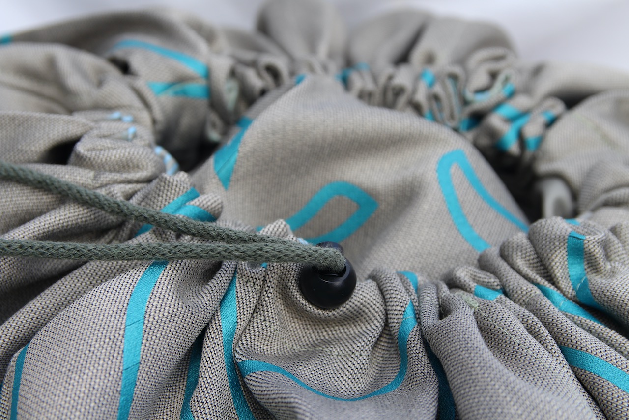 KOsCHino Kochkissen Grün mit Türkis UNIKAT Groß – Bild 7