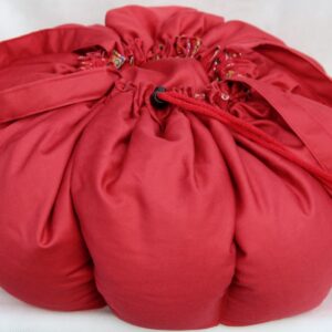 KOsCHino Kochkissen Einfarbig Rot Klein