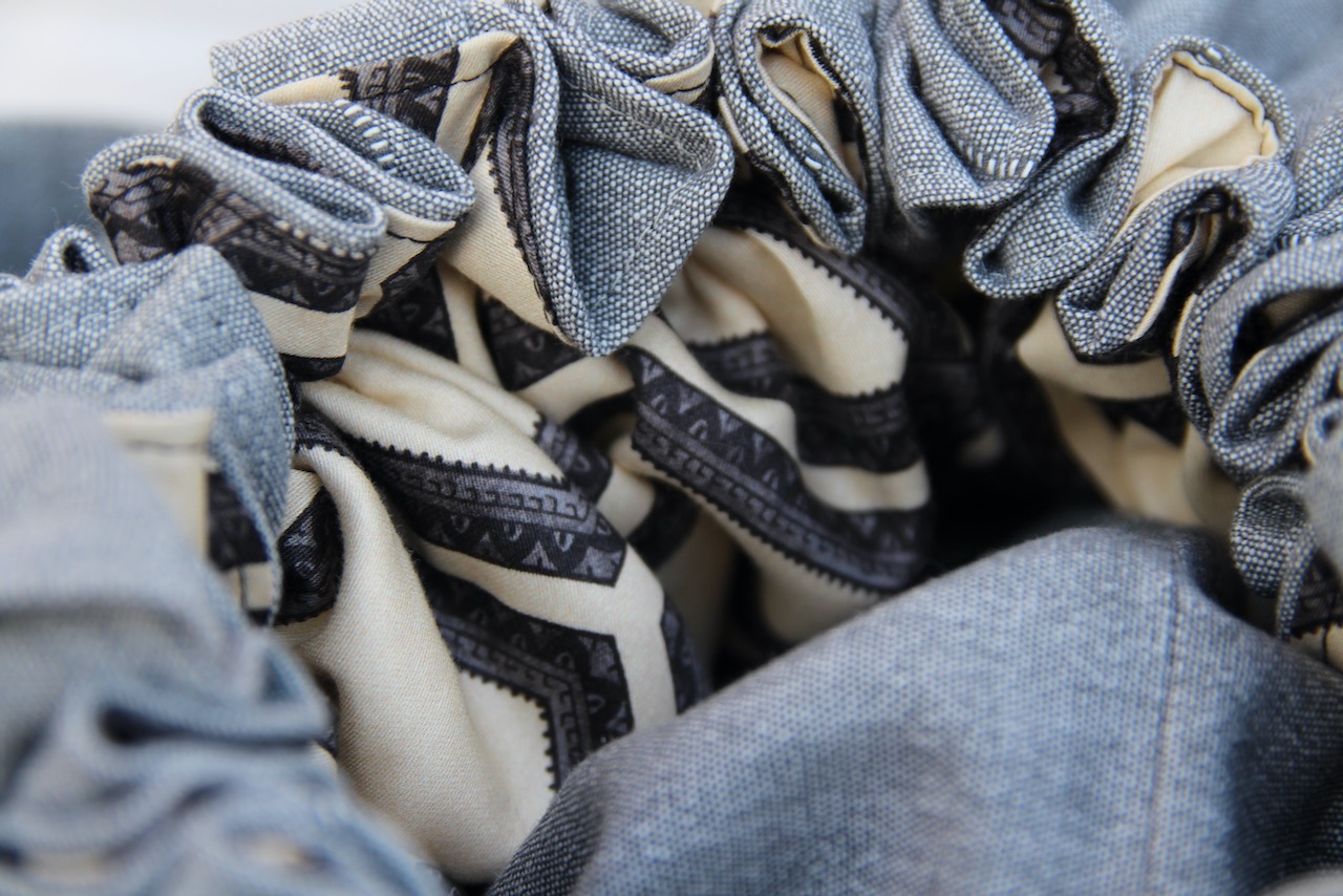 KOsCHino Kochkissen Leinenstruktur Grau Groß – Bild 6