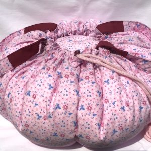 KOsCHino Kochkissen Rosa mit Blüten Klein