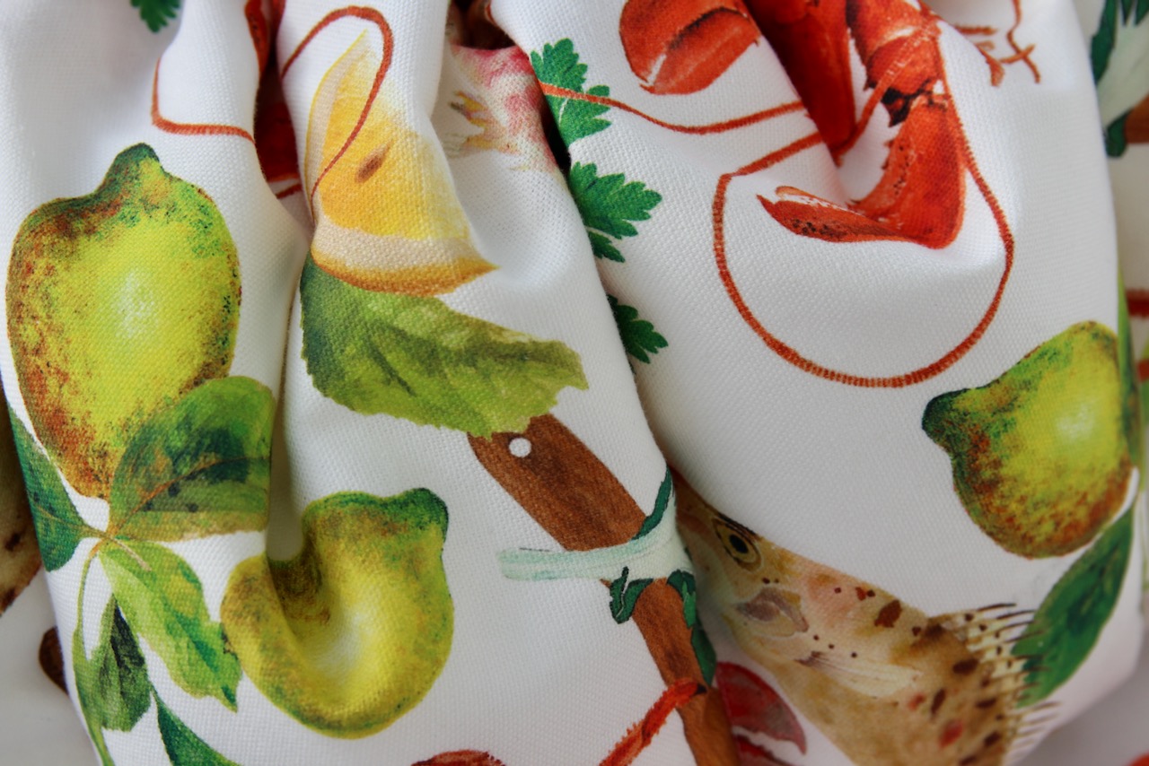 KOsCHino Kochkissen Meeresfrüchte Groß UNIKAT – Bild 6