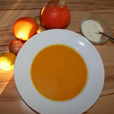 Vegane Kürbiscremesuppe