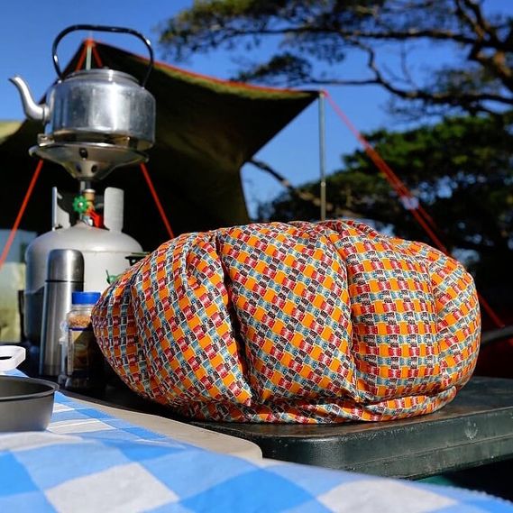 Wonderbag beim Campen